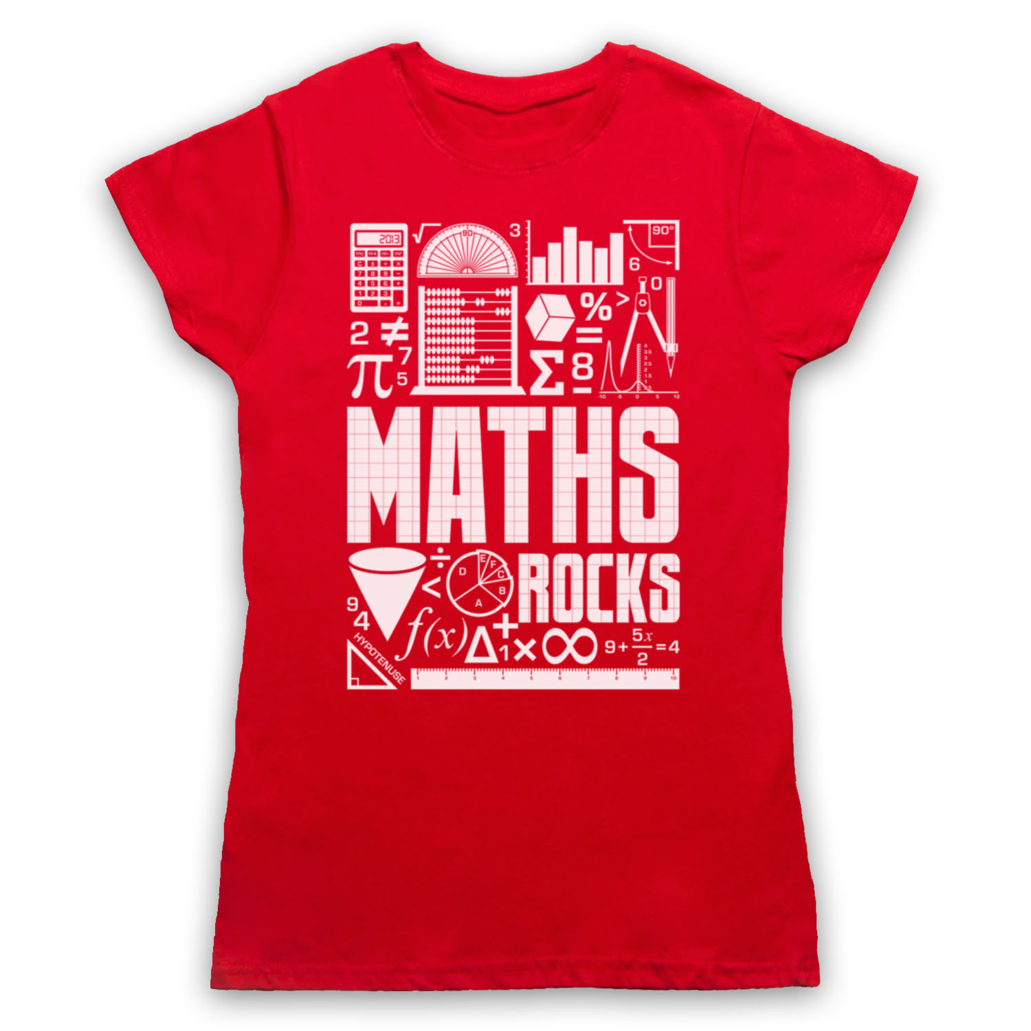 MATHS ROCKS MATH GEEK CHIC NERD MATHEMATICS MATHLETE MENS & WOMENS T-SHIRT - Picture 18 of 23