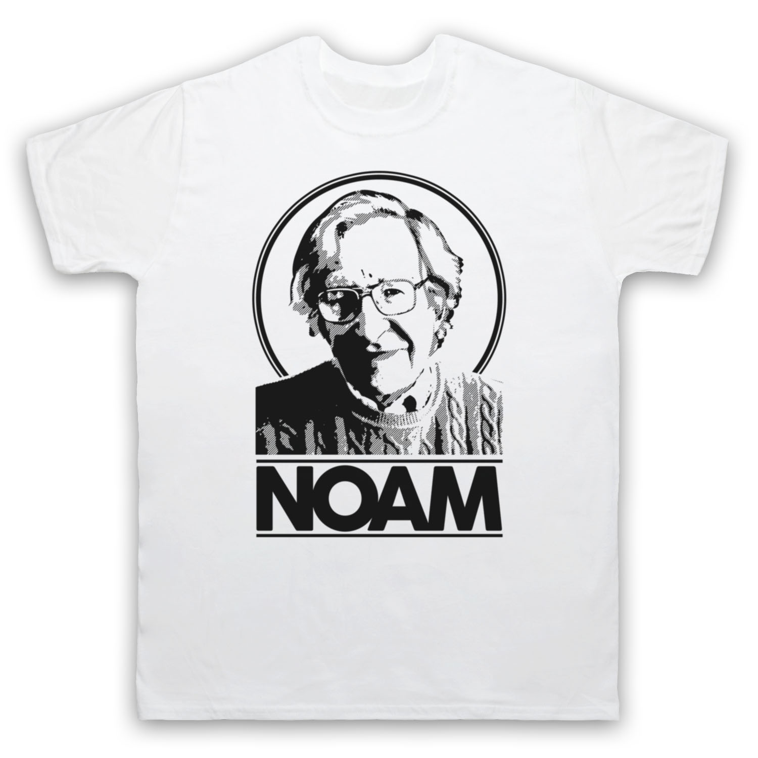 NOAM CHOMSKY FATHER OF MODERN LINGUISTICS NOAM TRIBUTE MENS & WOMENS T-SHIRT - Picture 3 of 23