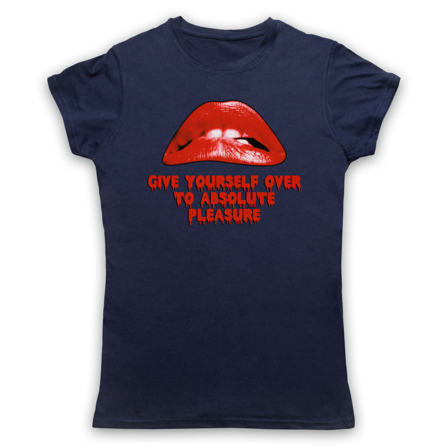 ROCKY HORROR PICTURE SHOW GIVE YOURSELF OVER PLEASURE MENS & WOMENS T-SHIRT - Picture 16 of 23