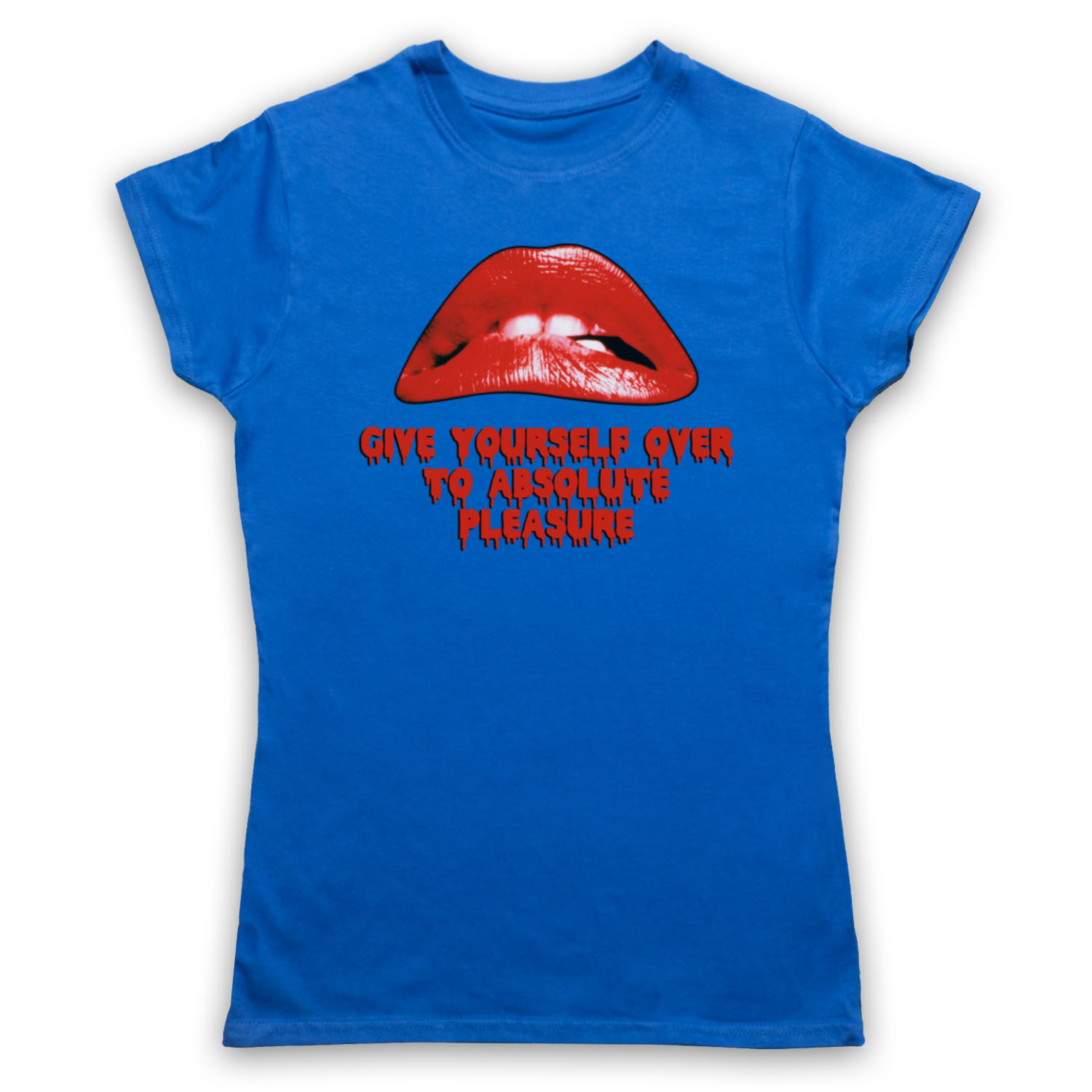 ROCKY HORROR PICTURE SHOW GIVE YOURSELF OVER PLEASURE MENS & WOMENS T-SHIRT - Picture 17 of 23