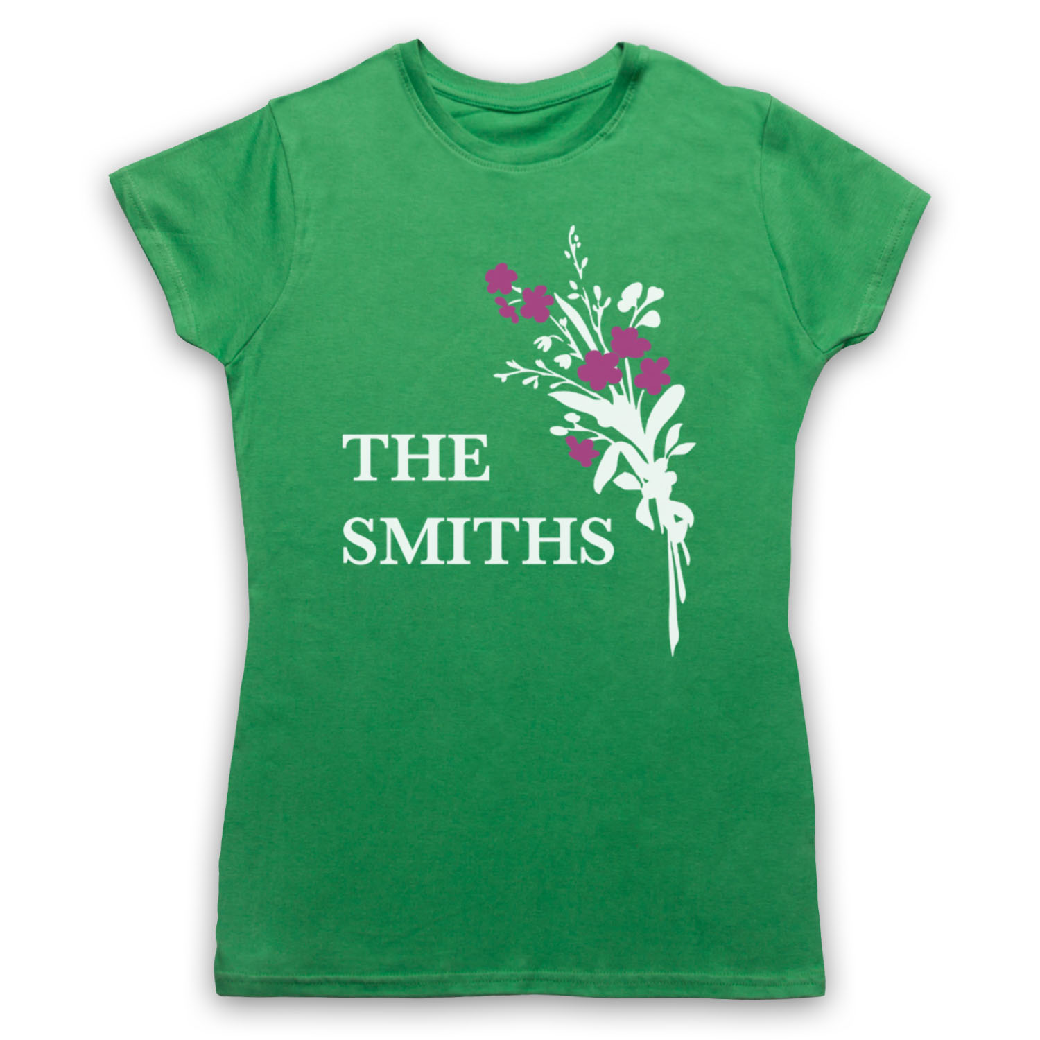 FLOWERS MORRISSEY UNOFFICIAL THE SMITHS ROCK BAND ICON MENS & WOMENS T-SHIRT - Picture 20 of 23
