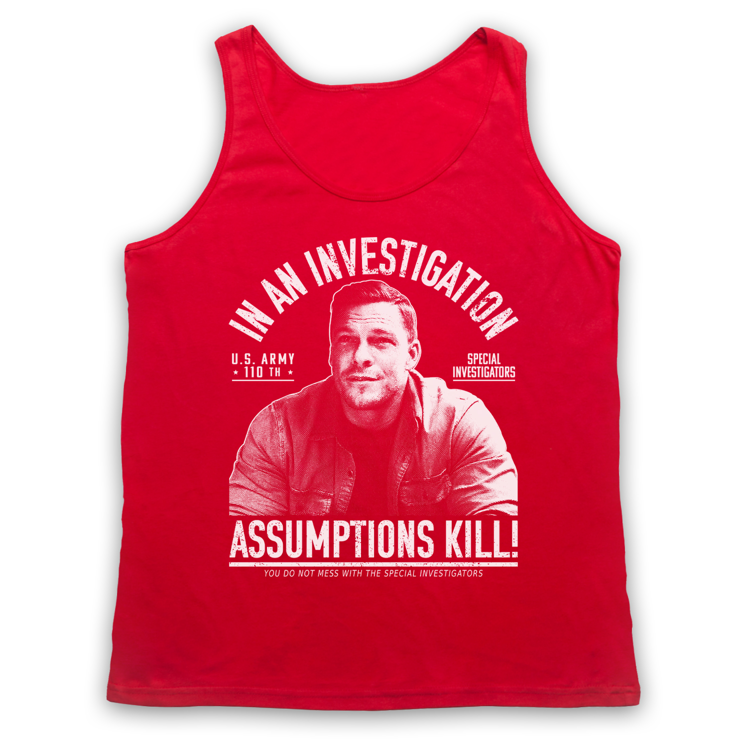 Débardeur Reacher In points de vente An Investigation Suppositions Kill Major Jack Army 110th
