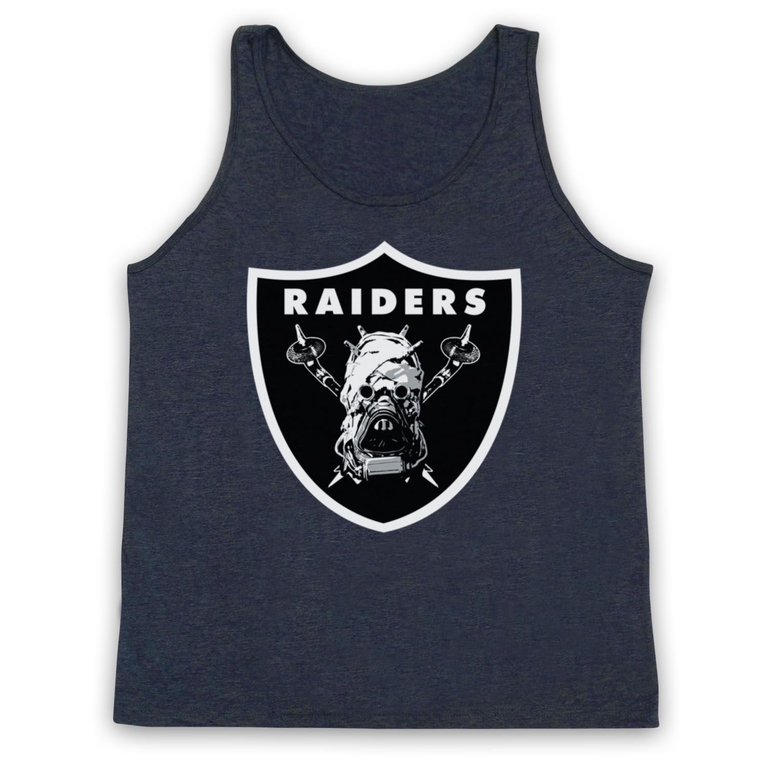 STAR TUSKEN RAIDERS LOGO PARODY FUNNY SPORTS WARS ADULTS VEST TANK TOP - Picture 9 of 10