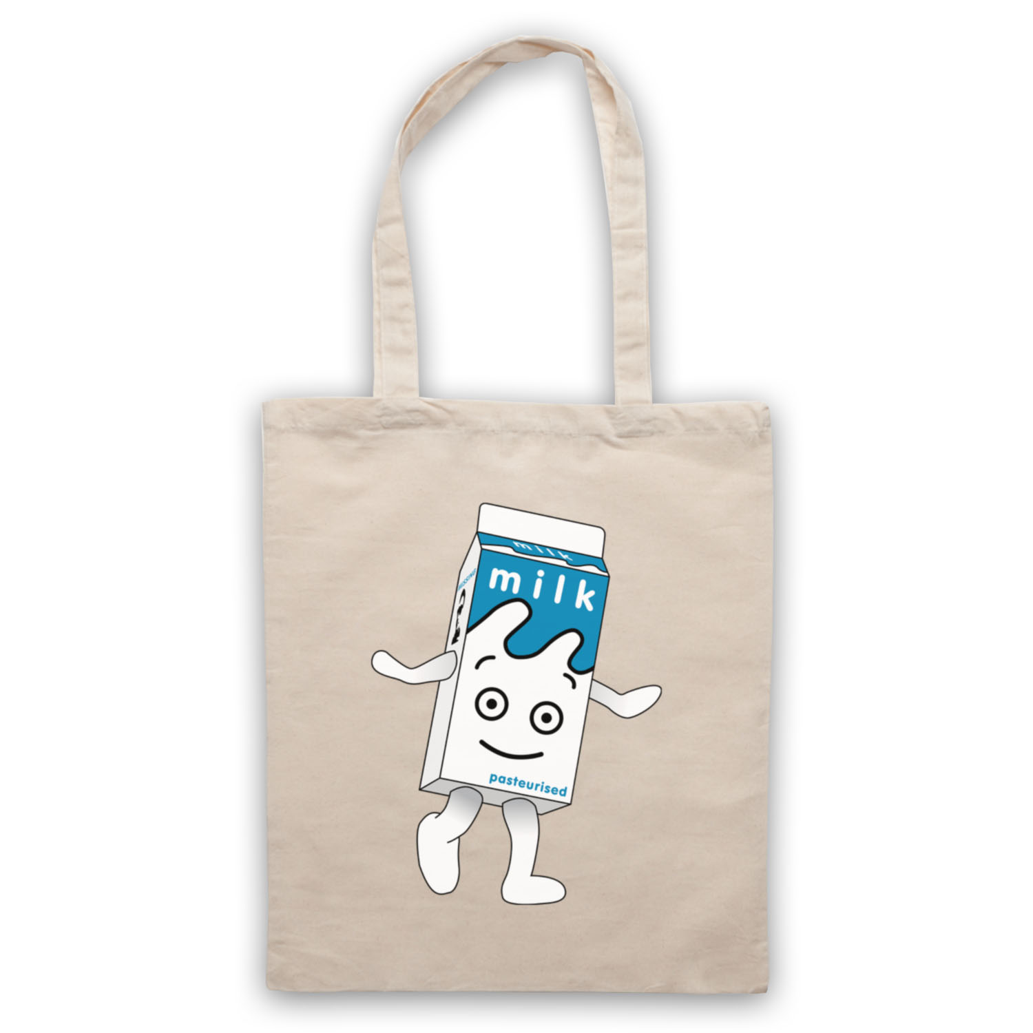 BLUR MILK CARTON COFFEE AND TV BRITPOP BAND VIDEO TOTE BAG LIFE SHOPPER - Picture 7 of 11