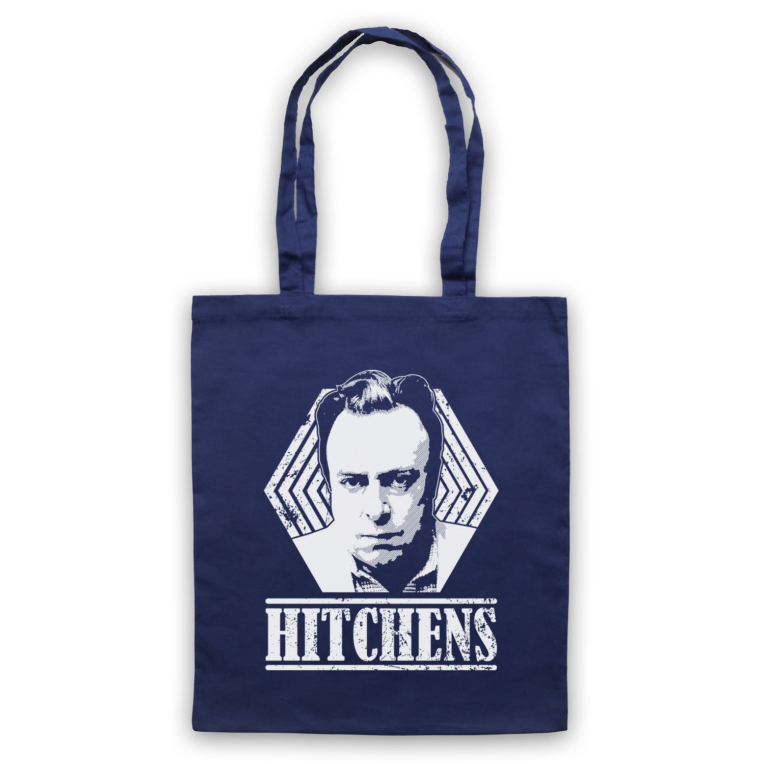 CHRISTOPHER HITCHENS UNOFFICIAL ATHEIST AUTHOR TRIBUTE TOTE BAG LIFE SHOPPER - Picture 4 of 11