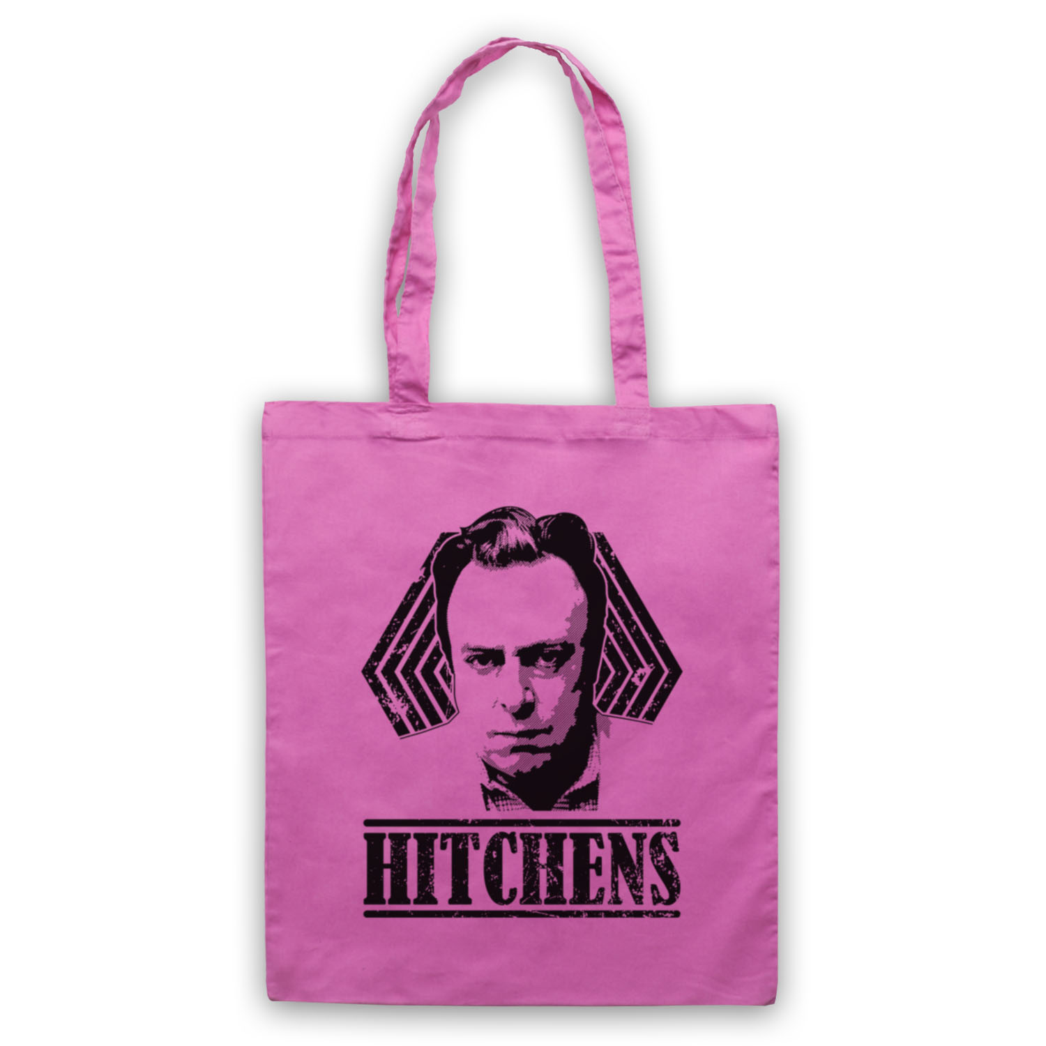 CHRISTOPHER HITCHENS UNOFFICIAL ATHEIST AUTHOR TRIBUTE TOTE BAG LIFE SHOPPER - Picture 11 of 11