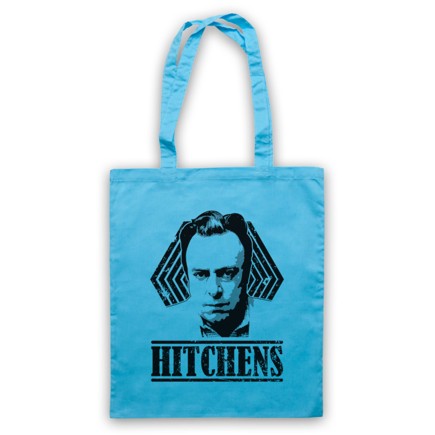 CHRISTOPHER HITCHENS UNOFFICIAL ATHEIST AUTHOR TRIBUTE TOTE BAG LIFE SHOPPER - Picture 10 of 11