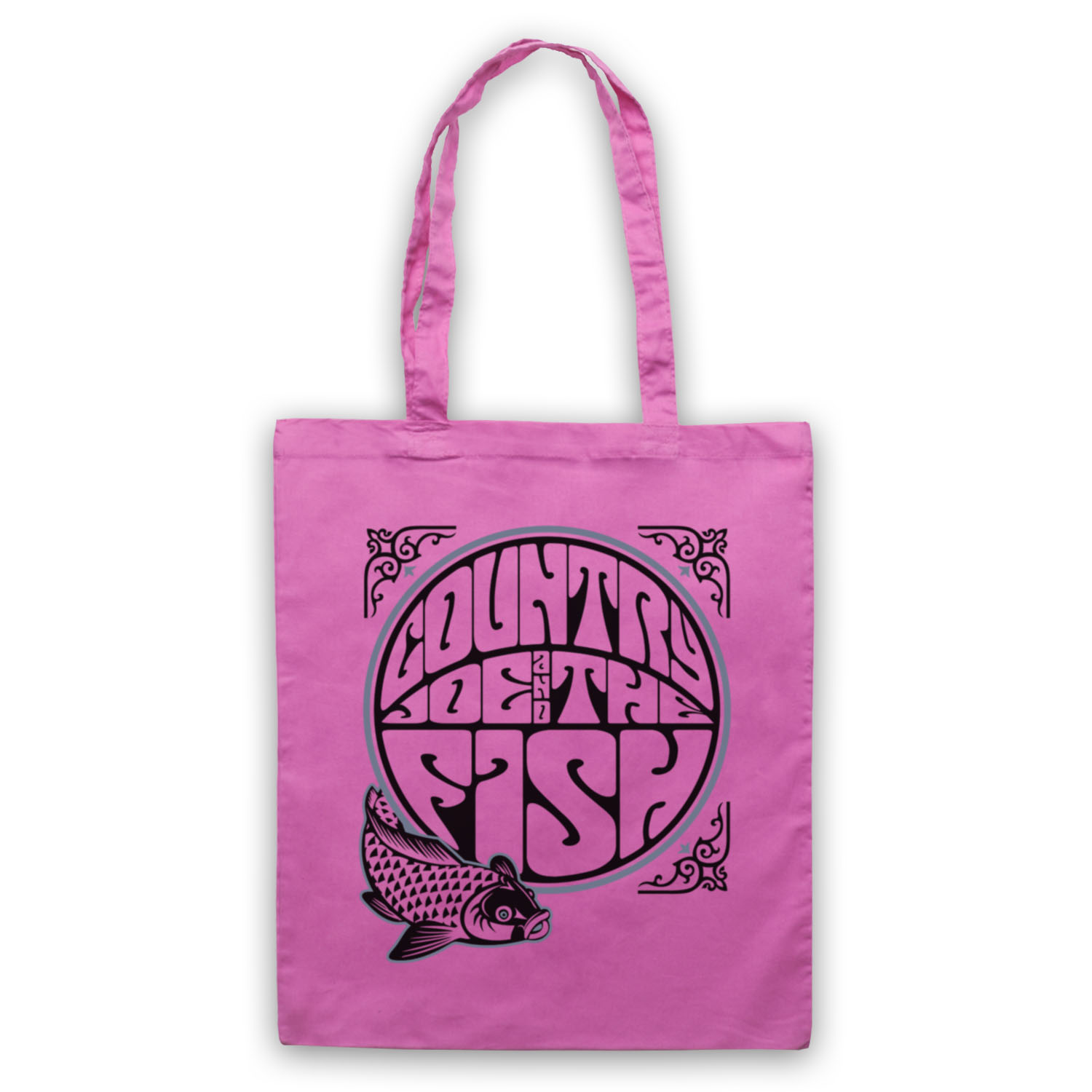 COUNTRY JOE AND THE FISH UNOFFICIAL CLASSIC ROCK BAND TOTE BAG LIFE SHOPPER - Picture 11 of 11