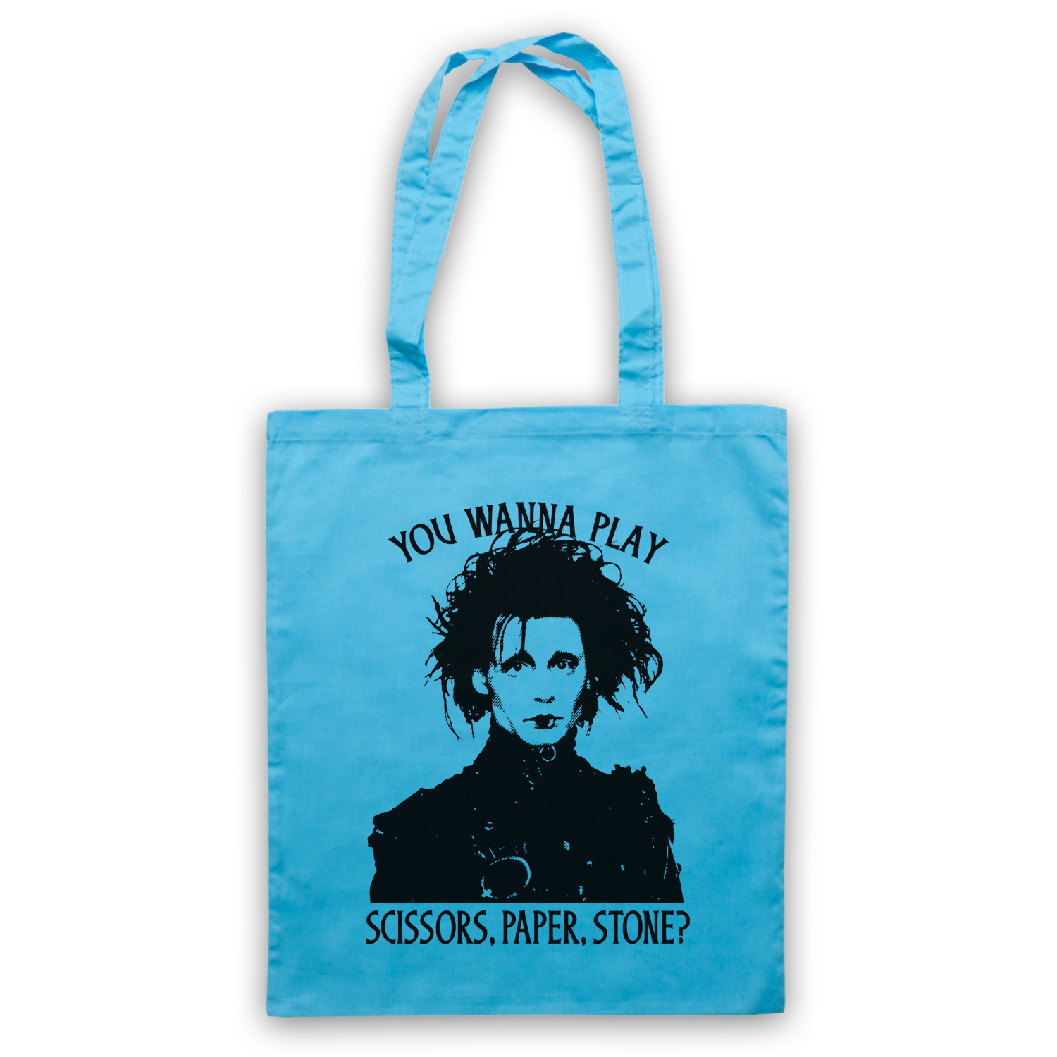 Edward Scissorhands Scissor Hands Johnny Depp Fantasy Film Tote Bag Shopper - Picture 10 of 11