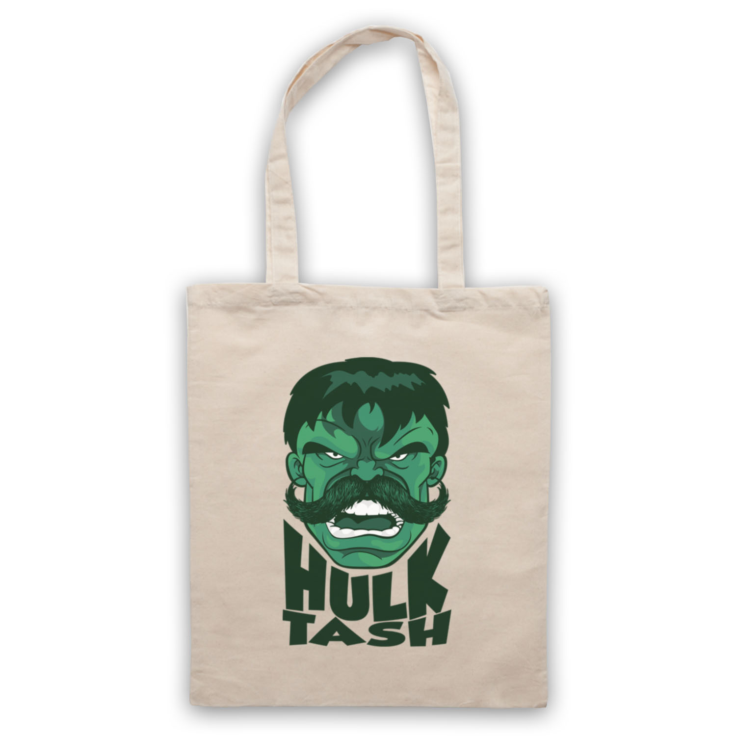 INCREDIBLE UNOFFICIAL HULK TASH SUPERHERO PARODY FUNNY TOTE BAG LIFE SHOPPER - Picture 7 of 11