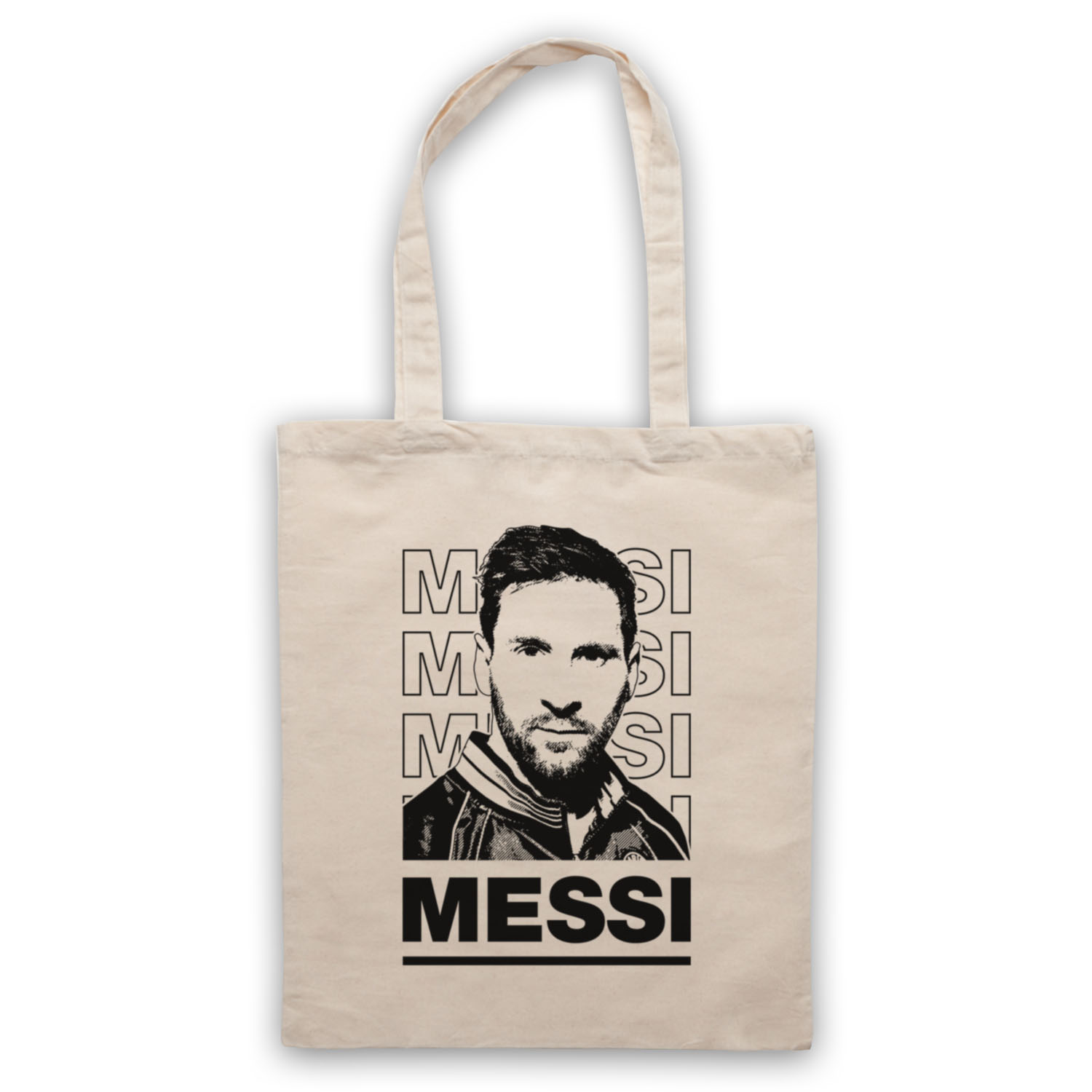 MESSI FOOTBALL ARGENTINA TOURNAMENT CUP TRIBUTE SOCCER TOTE BAG LIFE SHOPPER - Picture 7 of 11