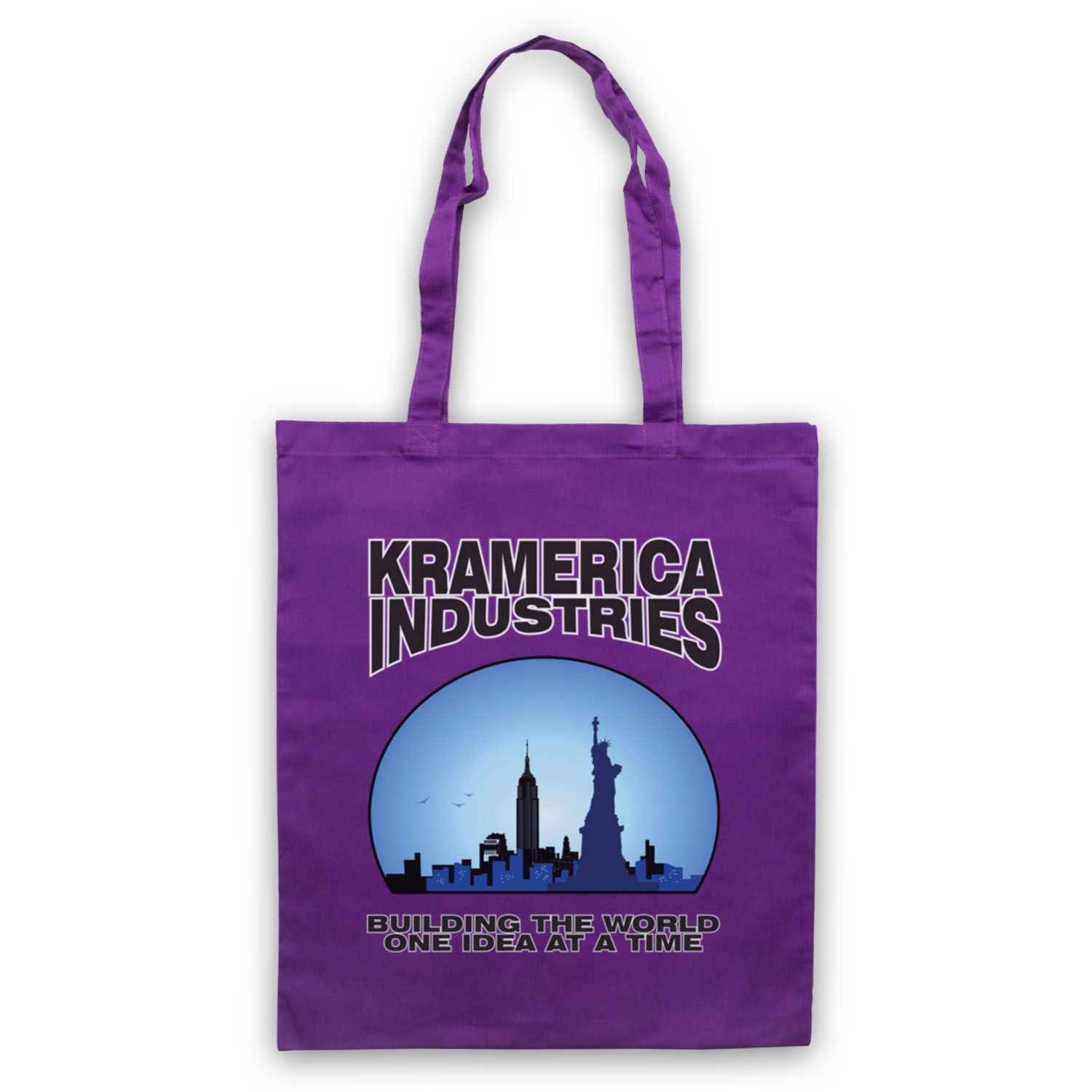 KRAMERICA INDUSTRIES COSMO KRAMER SEINFELD UNOFFICIAL TOTE BAG LIFE SHOPPER - Picture 8 of 11