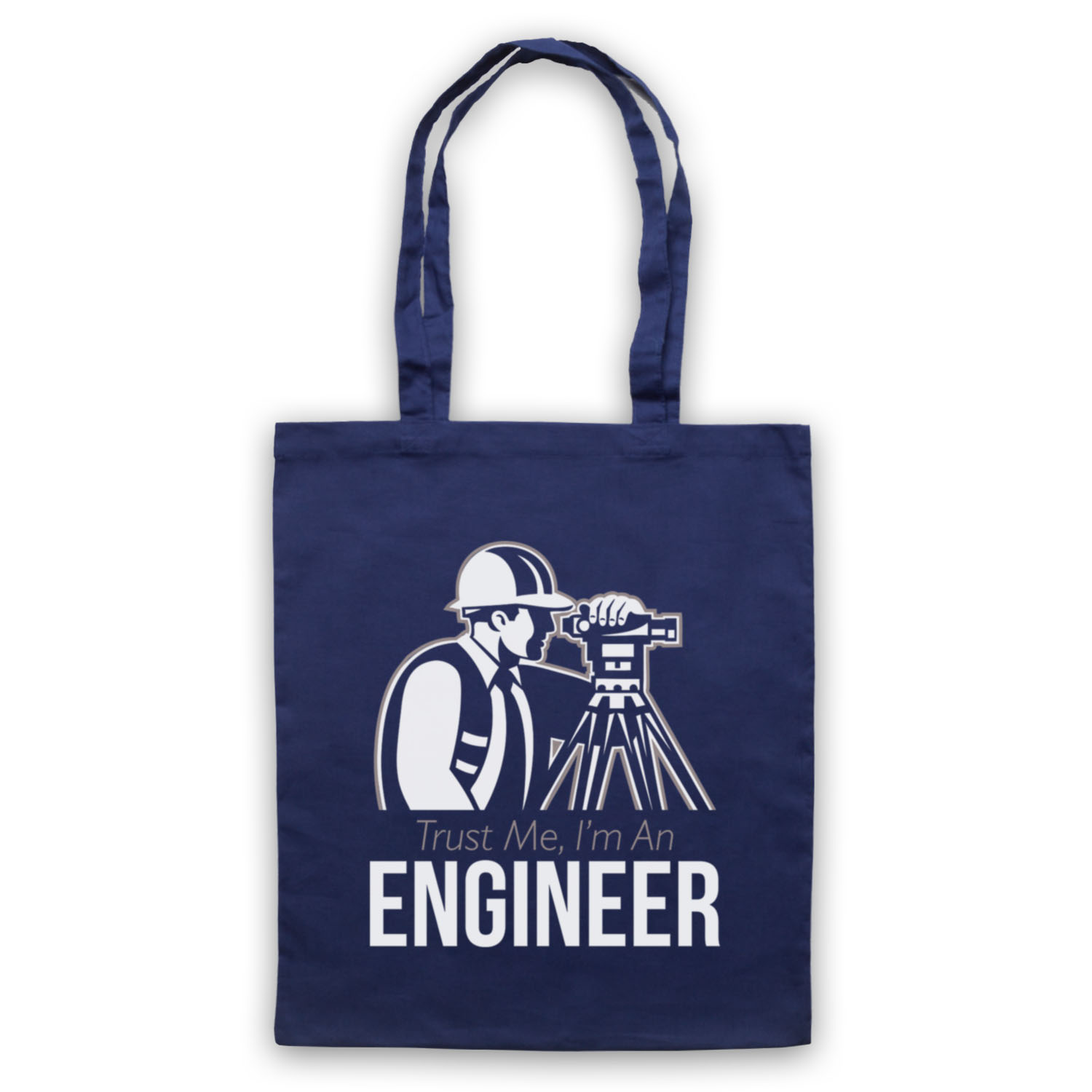 TRUST ME I'M AN ENGINEER CIVIL MECHANICAL ELECTRICAL TOTE BAG LIFE SHOPPER - Picture 4 of 11