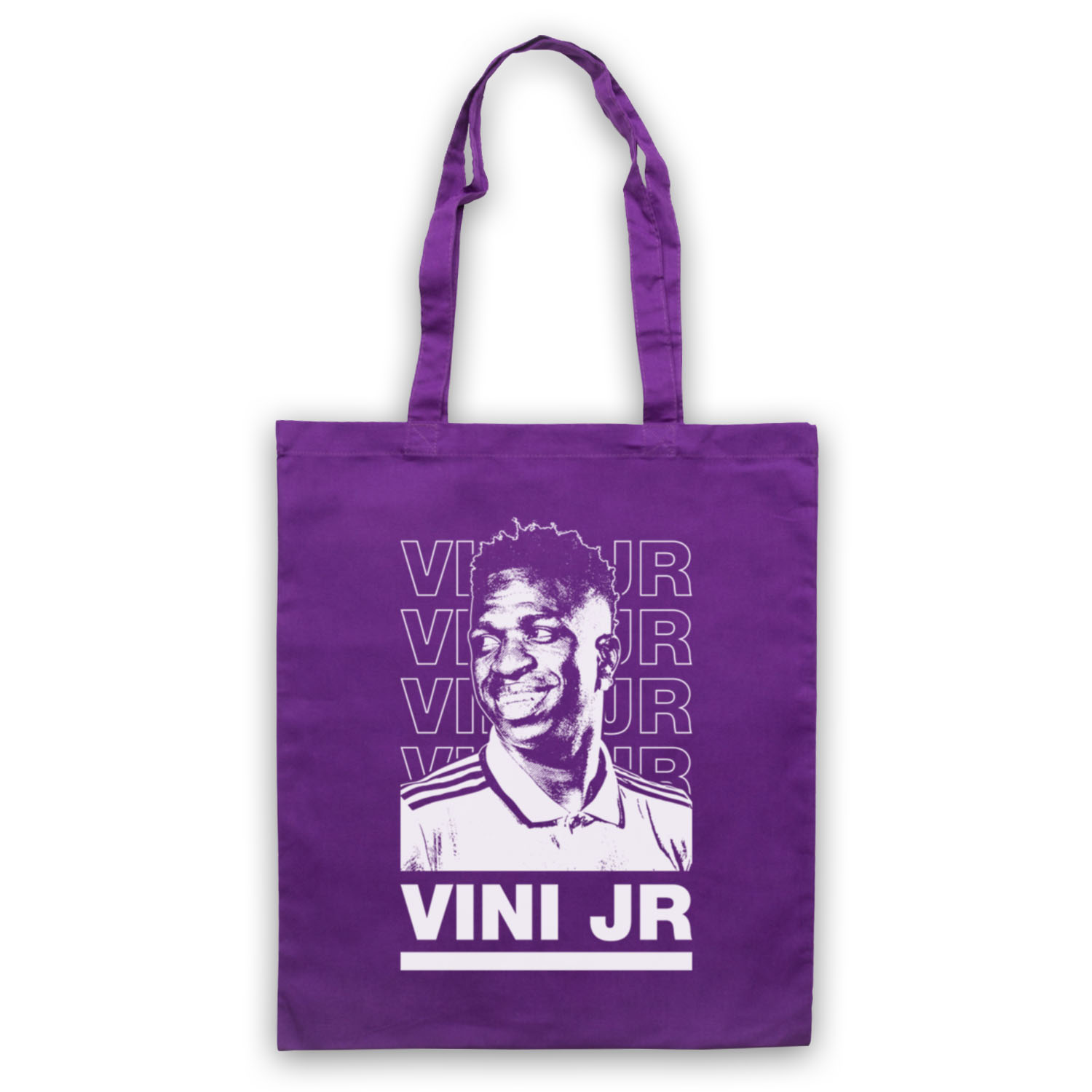 VINI JR FOOTBALL BRAZIL TOURNAMENT TRIBUTE CUP SOCCER TOTE BAG LIFE SHOPPER - Picture 8 of 11