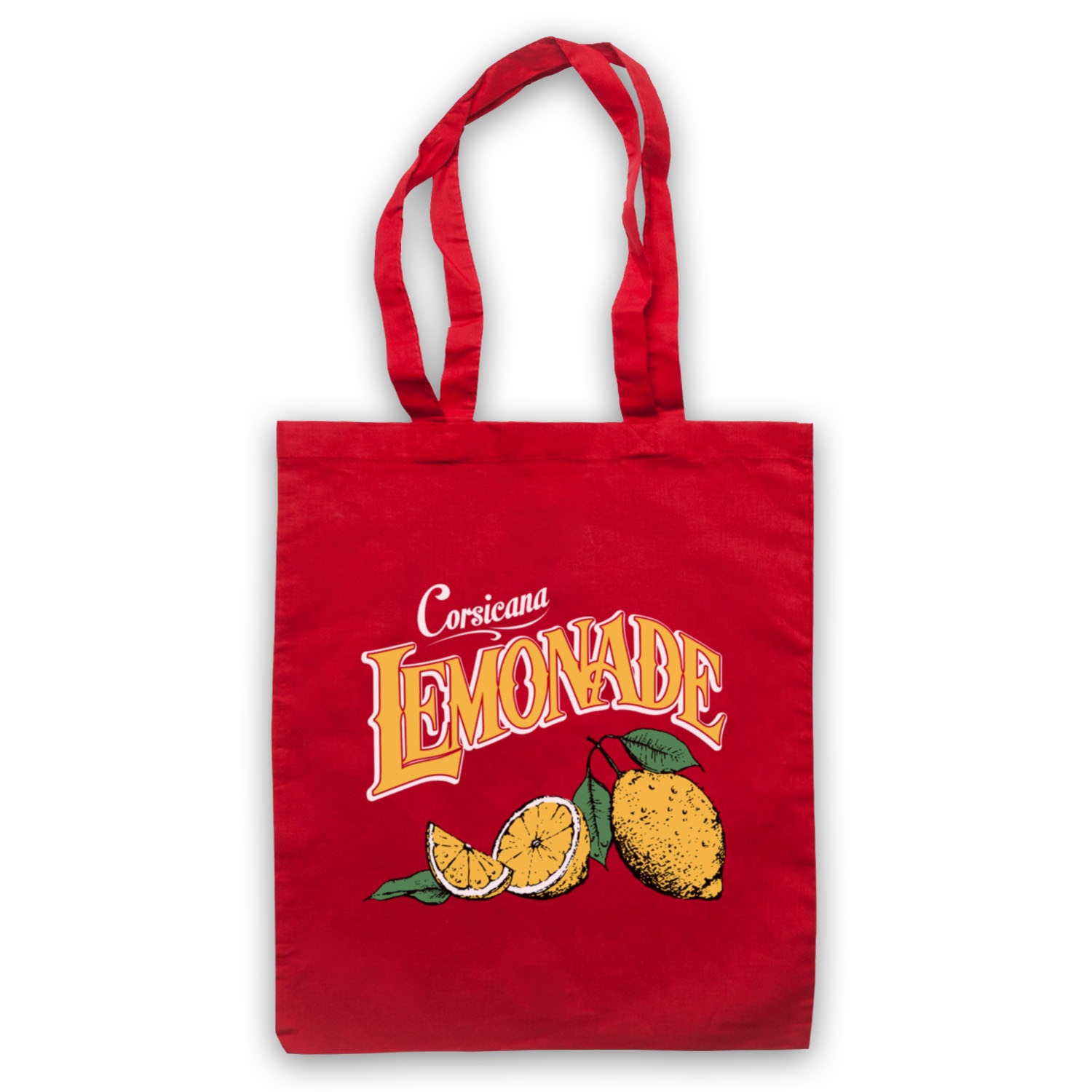 CORSICANA LEMONADE UNOFFICIAL WHITE DENIM ROCK BAND TOTE BAG LIFE SHOPPER - Picture 6 of 11